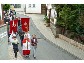Bittprozession an Christi Himmelfahrt (© Karl-Franz Thiede)